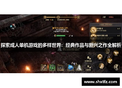 探索成人单机游戏的多样世界：经典作品与新兴之作全解析